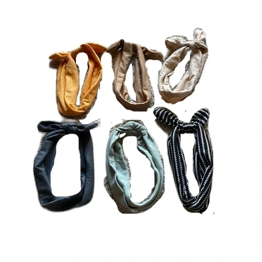 Set of six headbands